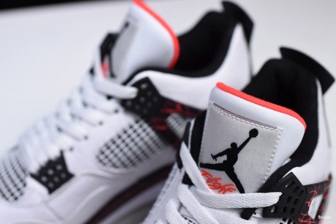 Bmlin Air Hot Jordan 4 Retro 308497-116 Lava 0707